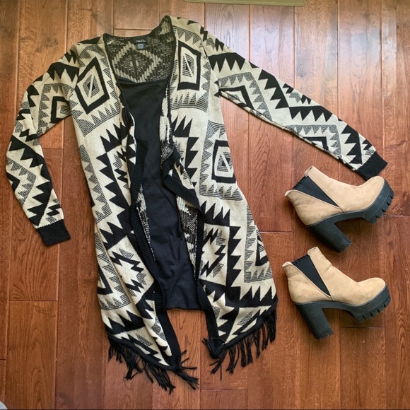 Rue21 Sweaters - Aztec Kimono Sweater